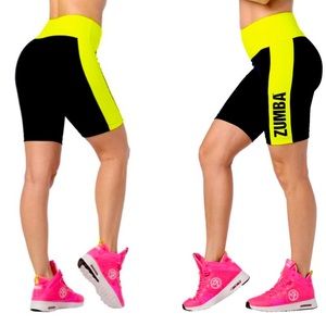 Zumba High Waisted panel biker short